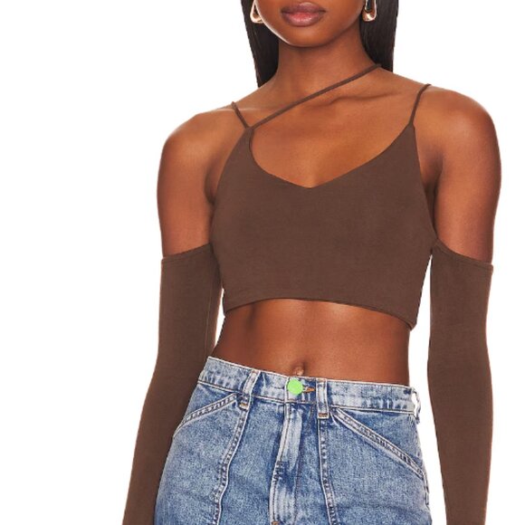 NWT Superdown Naida Crop Top - Picture 1 of 3